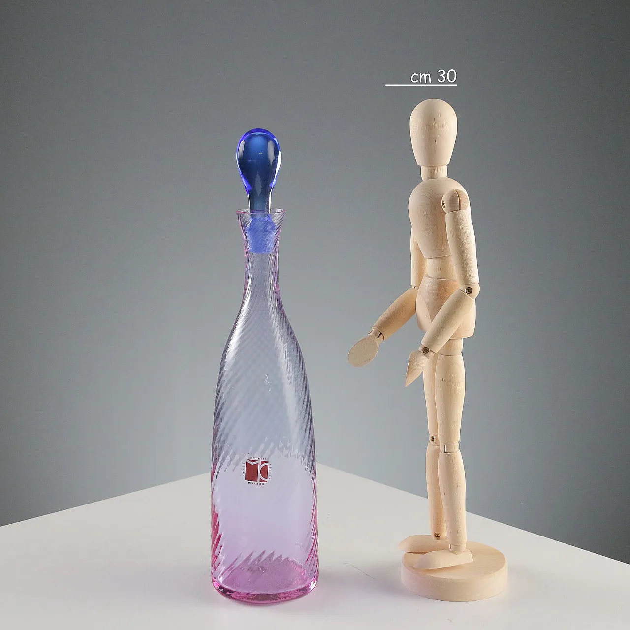 Bottiglia Carlo Moretti Manifattura di Murano, '900 2