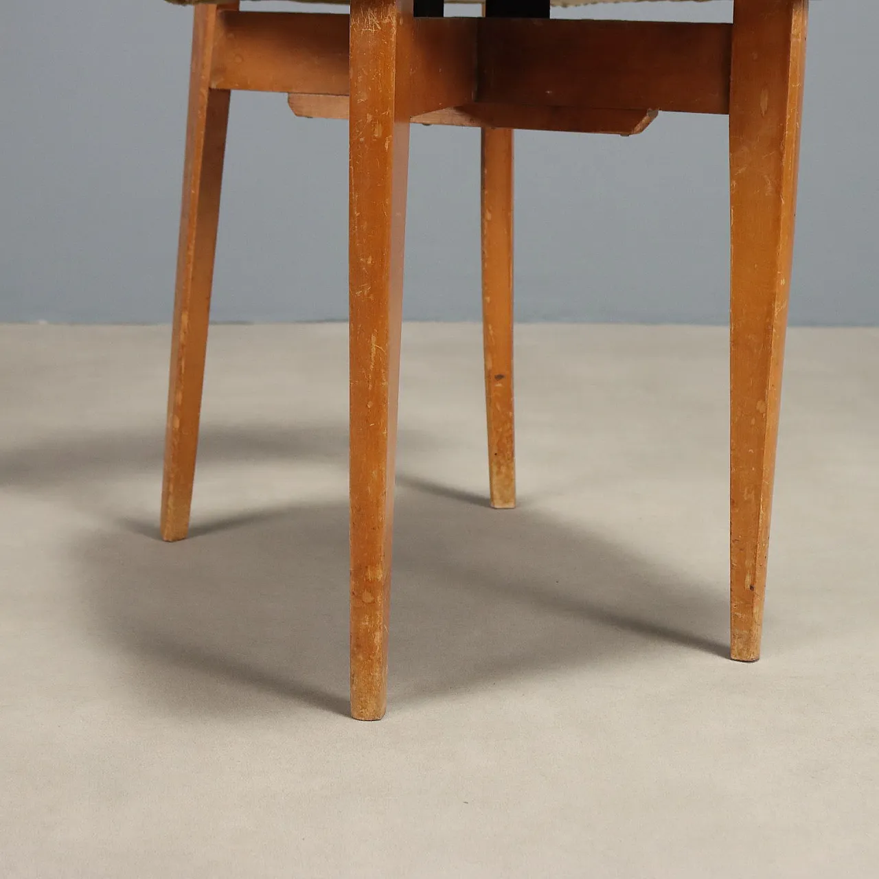 Sedia in legno di faggio, metà '900 6
