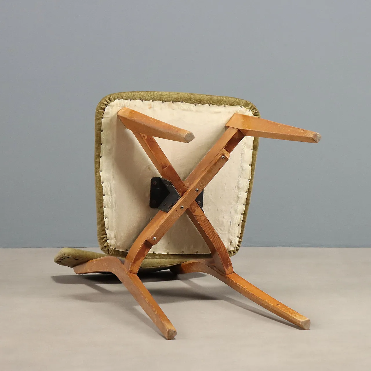 Sedia in legno di faggio, metà '900 9