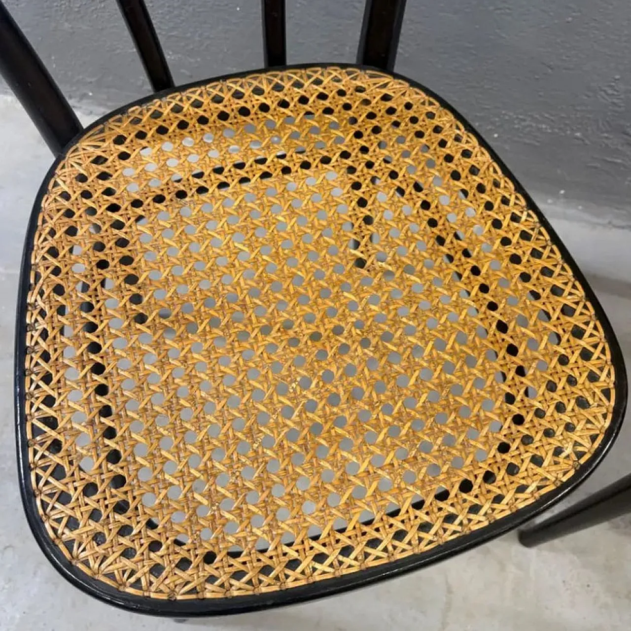 Coppia di sedie in legno di Thonet per Herbatschek, anni '60 5
