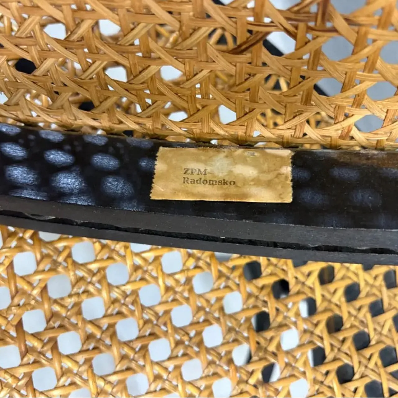 Coppia di sedie in legno di Thonet per Herbatschek, anni '60 6