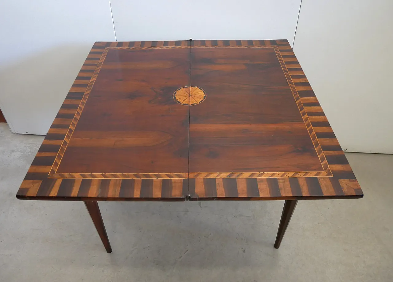 Antique game table. Period of the first half of the 1800s 2