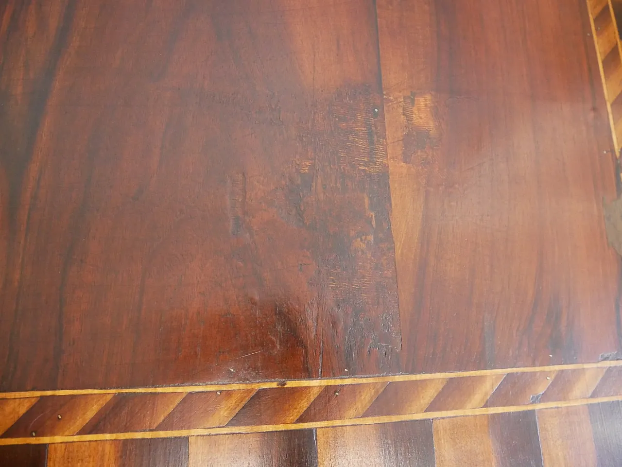 Antique game table. Period of the first half of the 1800s 11
