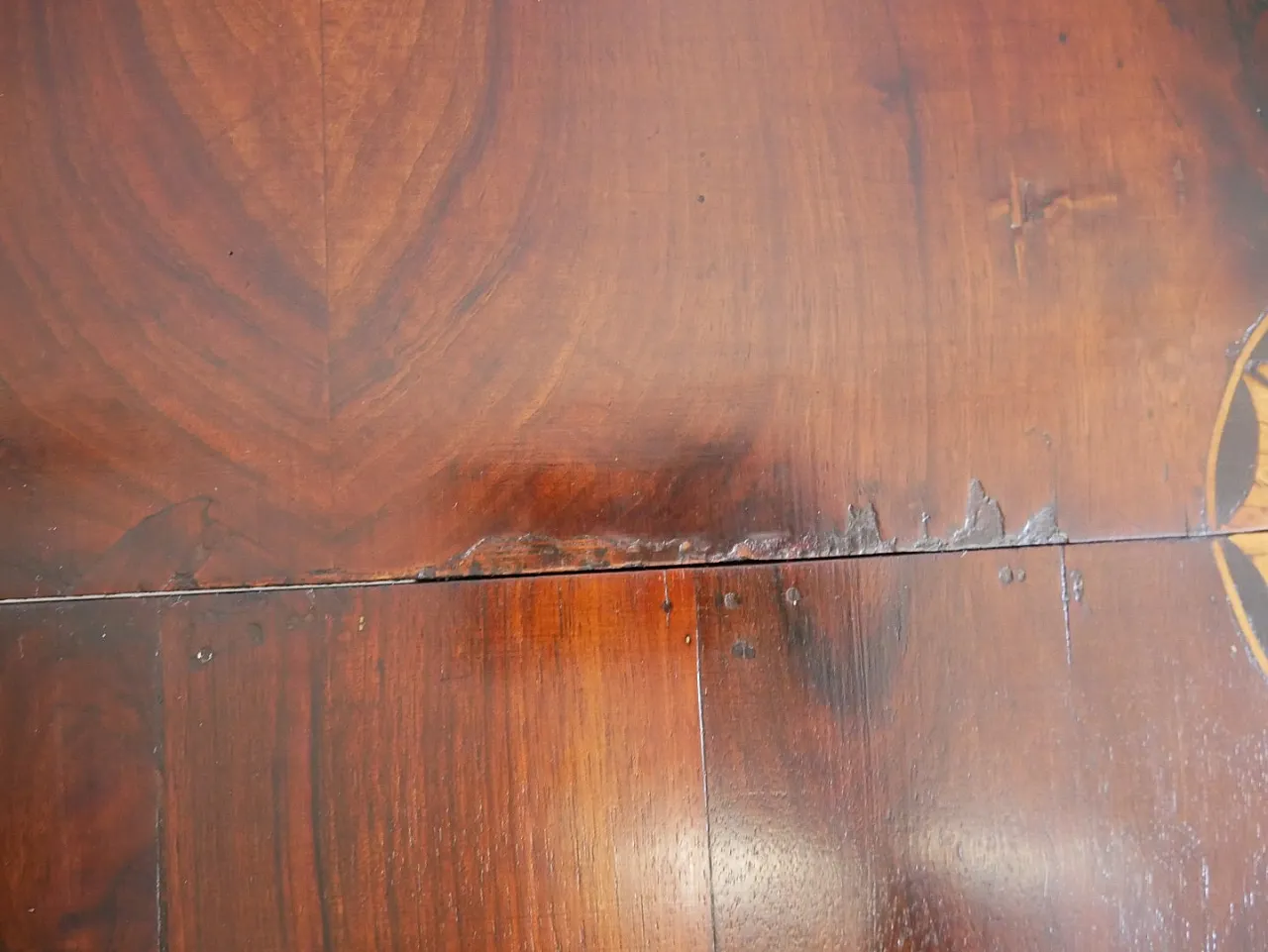 Antique game table. Period of the first half of the 1800s 14