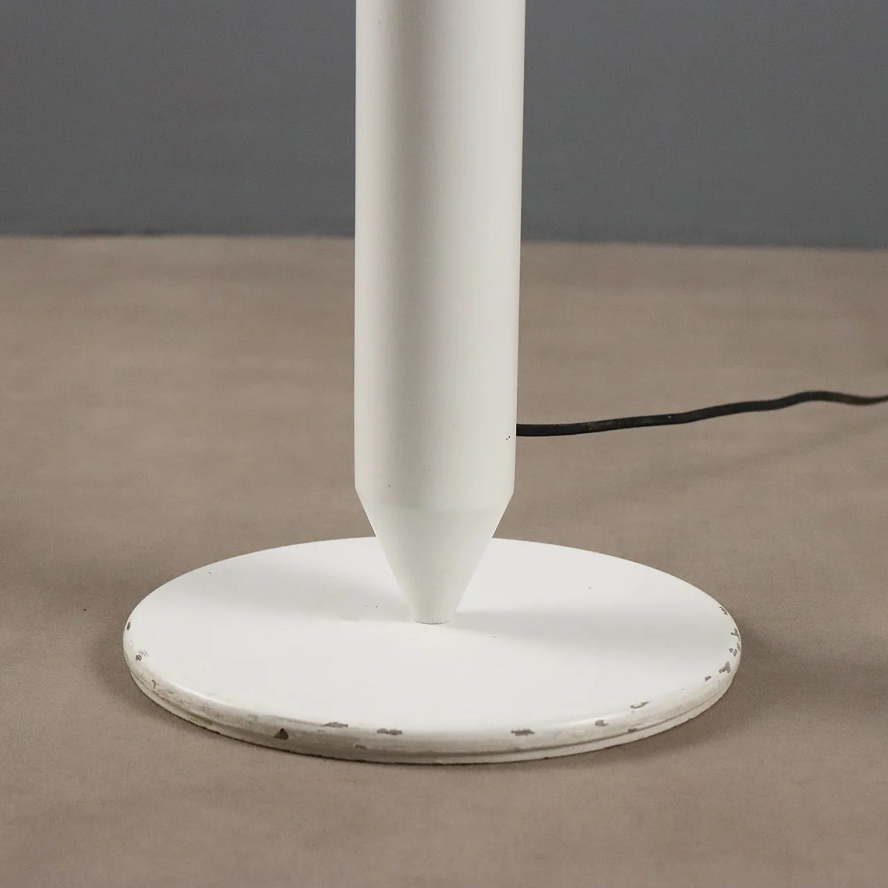 Lampada da Terra in Vetro di Murano e Metallo  7