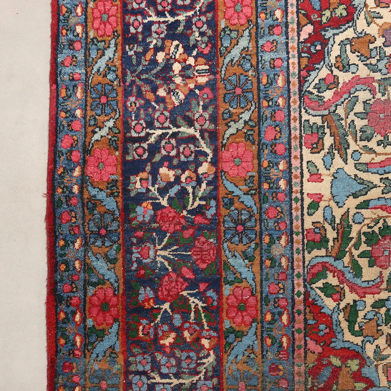 Kerman carpet in cotton and wool, 20th century 6