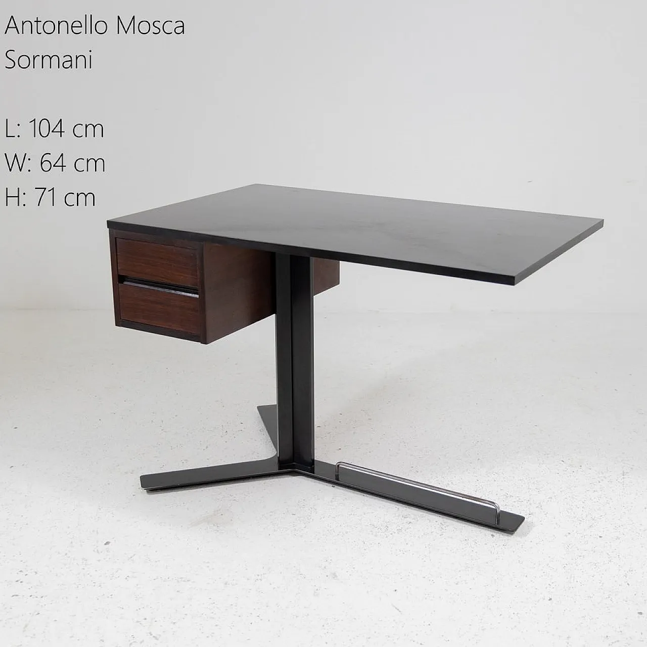 Scrivania attribuita ad Antonello Mosca, anni '70 2