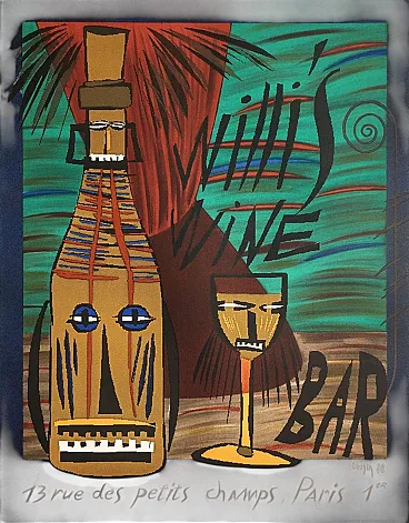 WILLI'S WINE BAR Poster 1988 - Voisin François 1988