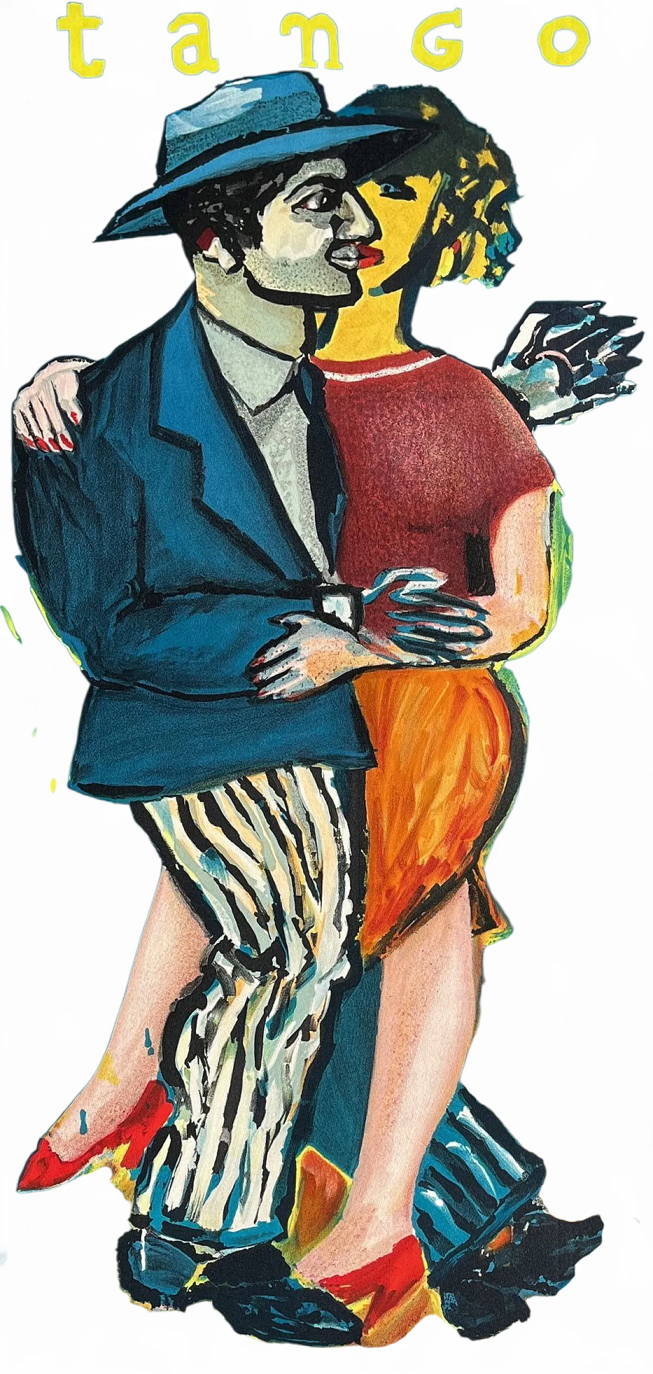 Ricardo MOSNER Poster Tango 1986 4