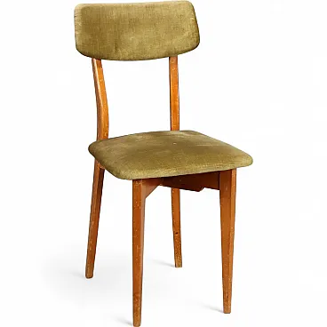 Chair in beech wood, mid-20th century