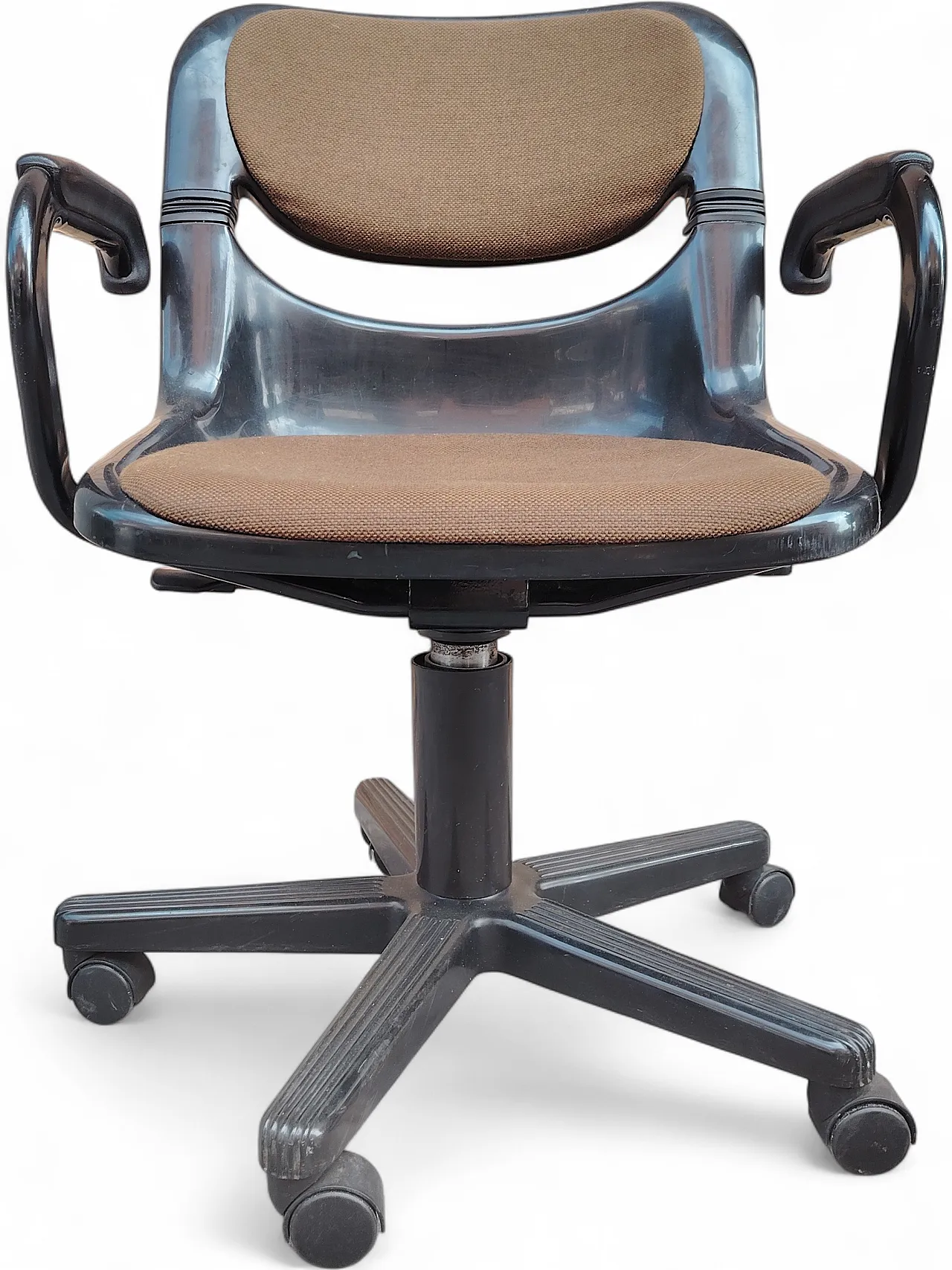 Swivel desk chair designed by Giancarlo Piretti, 80s 12