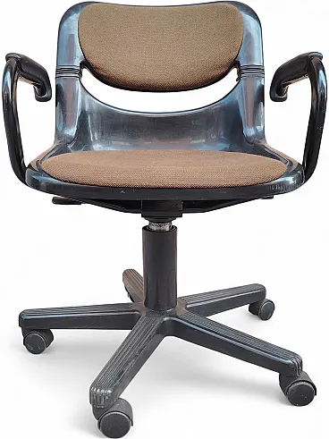 Swivel desk chair designed by Giancarlo Piretti, 80s