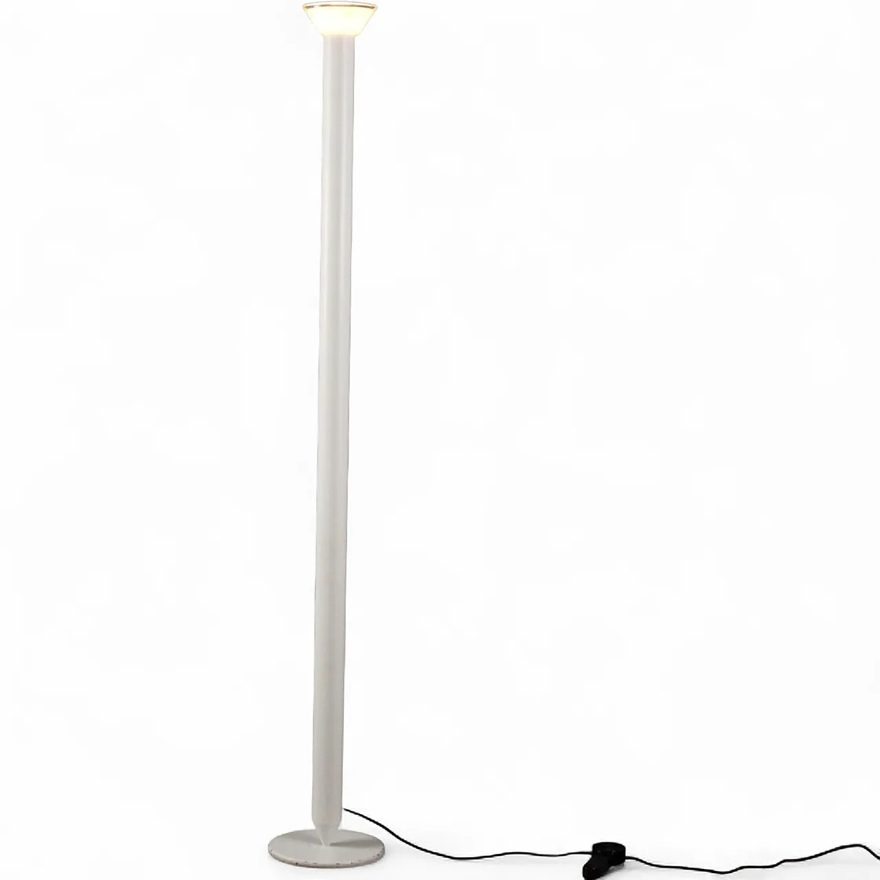Lampada da Terra in Vetro di Murano e Metallo  11