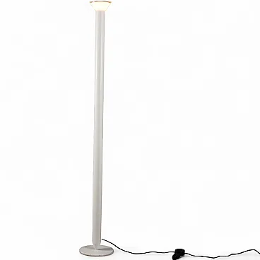 Lampada da Terra in Vetro di Murano e Metallo 