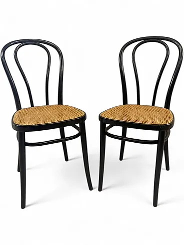 Pair of chairs by Thonet for Herbatschek, 1960s