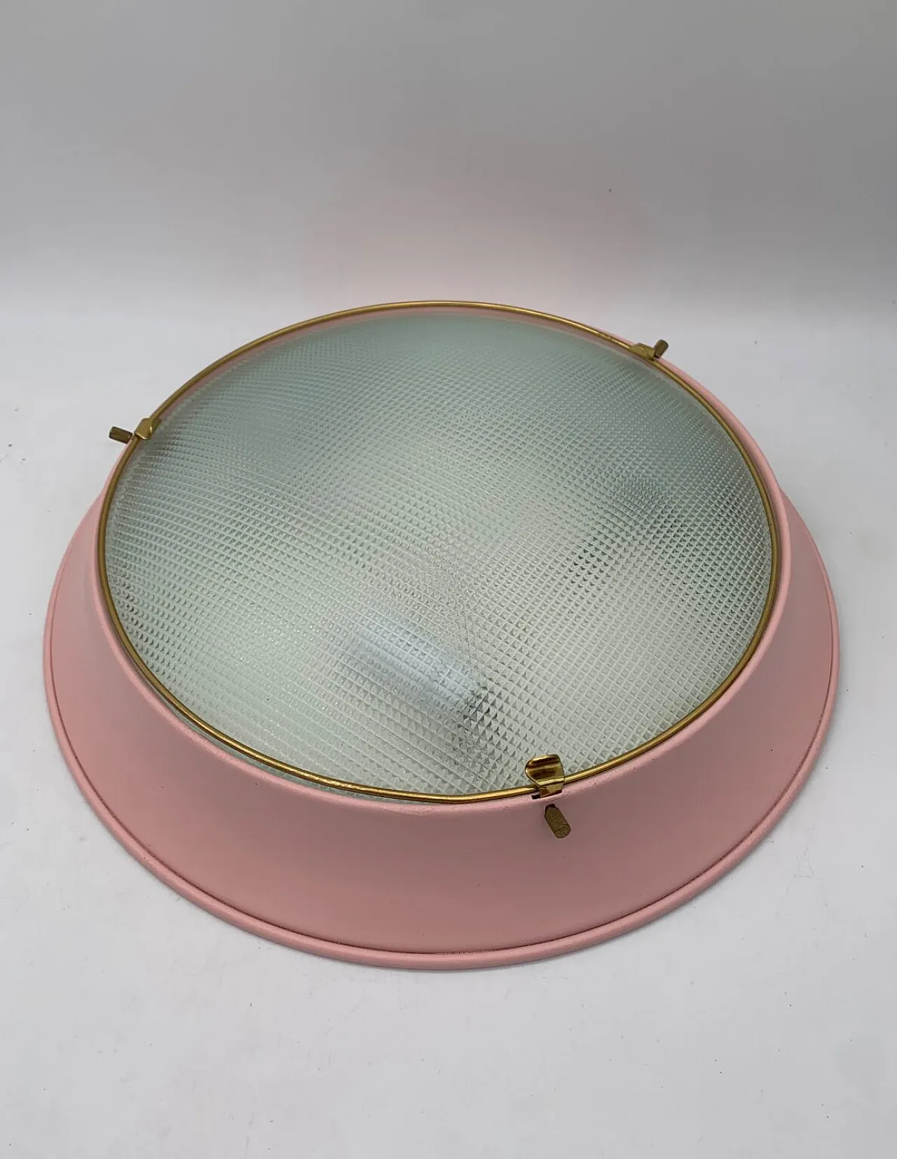 Coppia di plafoniera attribuita a Fontana Arte, anni '60 2