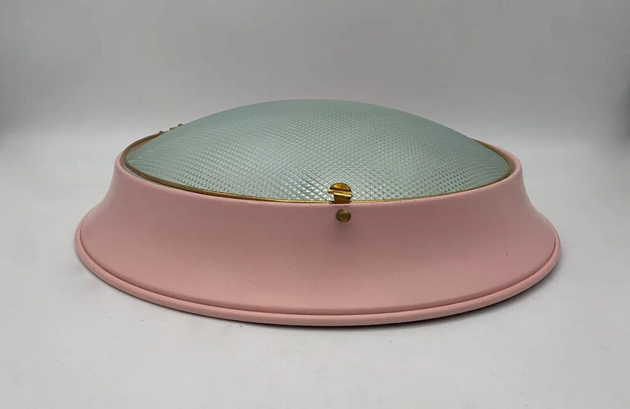 Coppia di plafoniera attribuita a Fontana Arte, anni '60 4