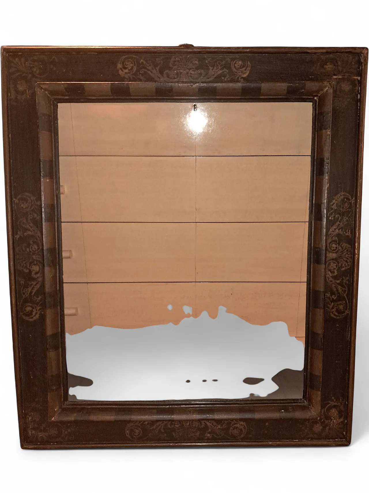 Pair of large antique lacquered frames, Siena, end 16th century 24