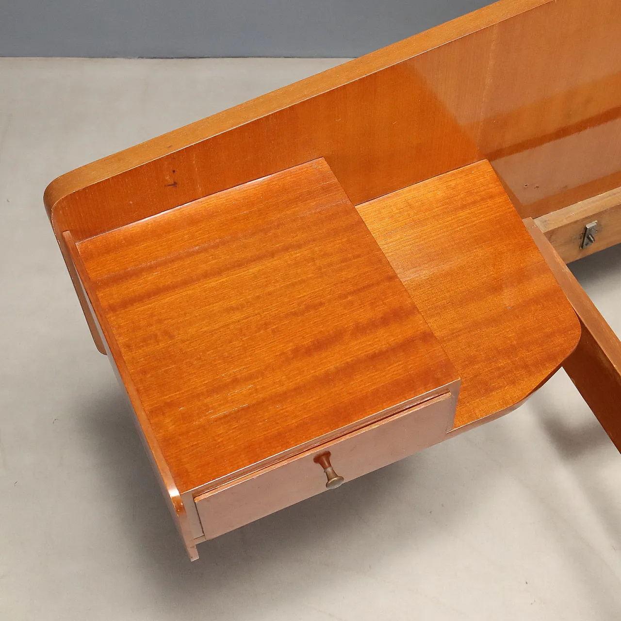 Letto singolo in teak, anni '60 6