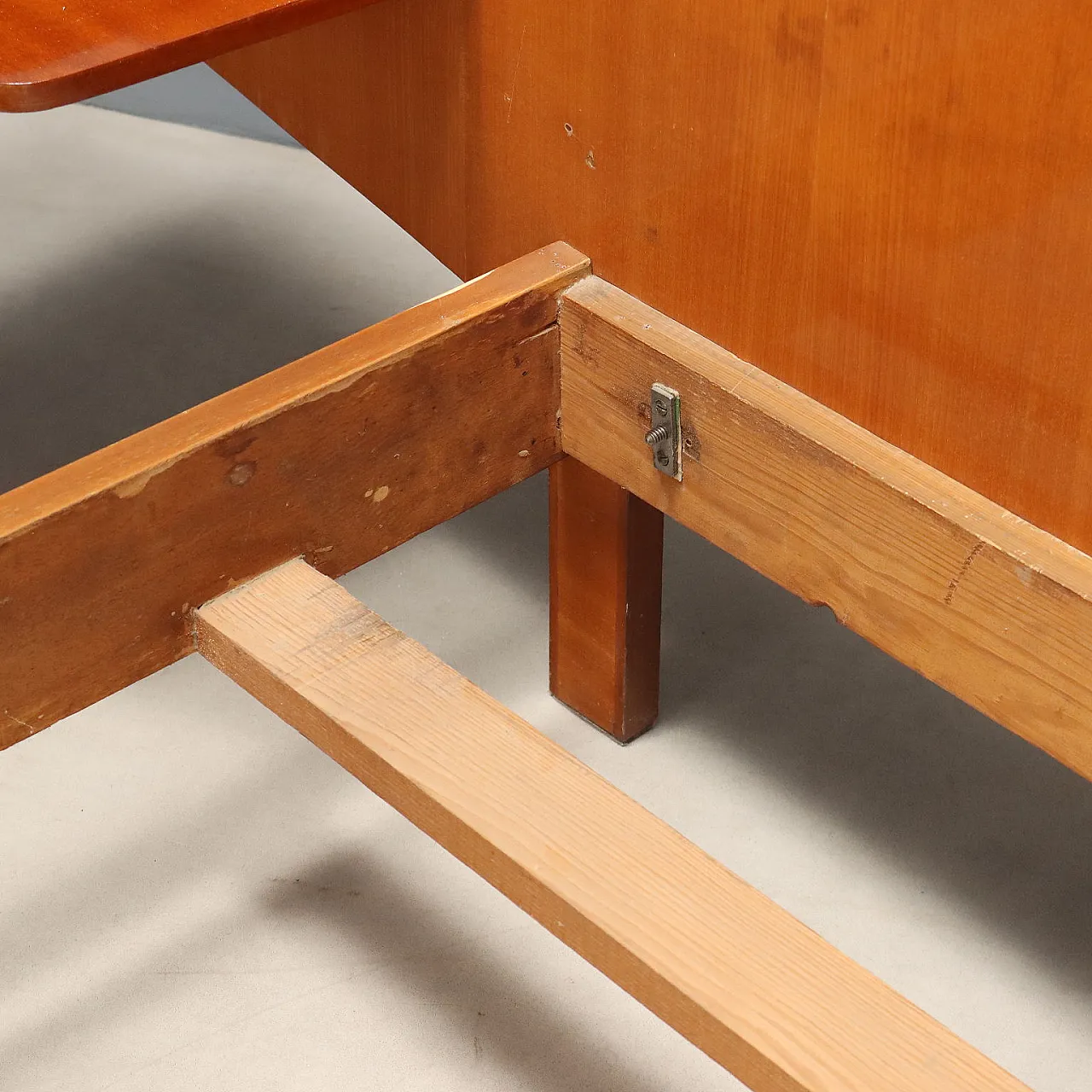 Letto singolo in teak, anni '60 7