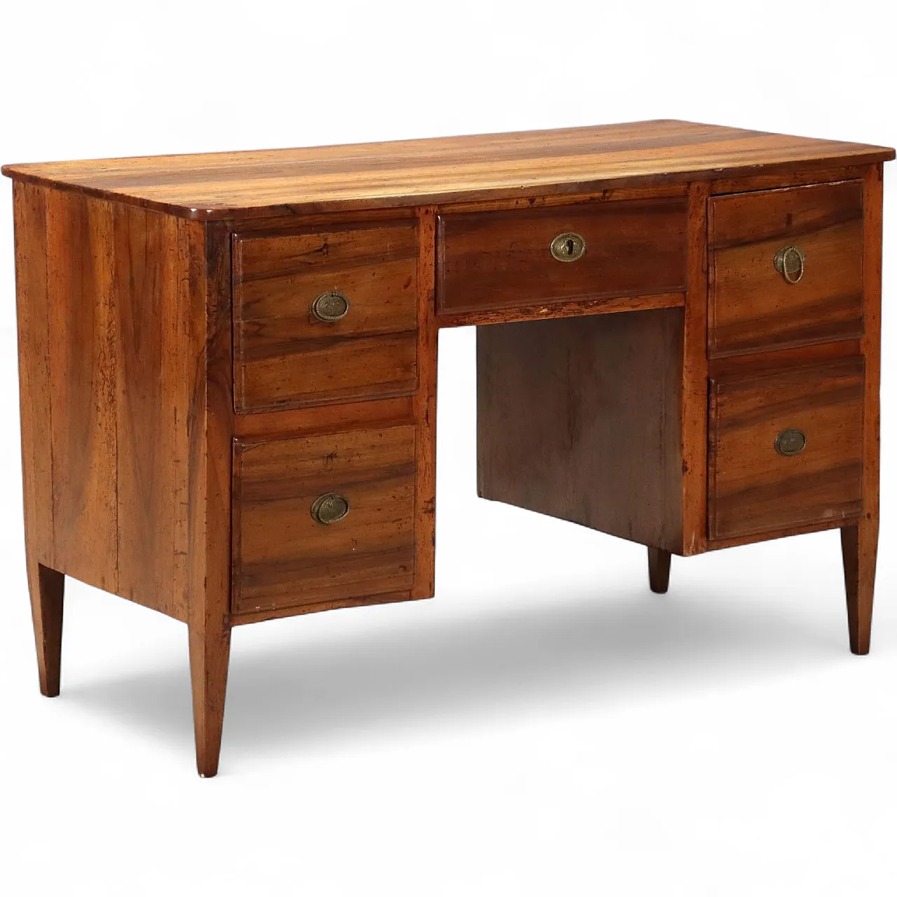 Directory desk in walnut, early 19th century 11