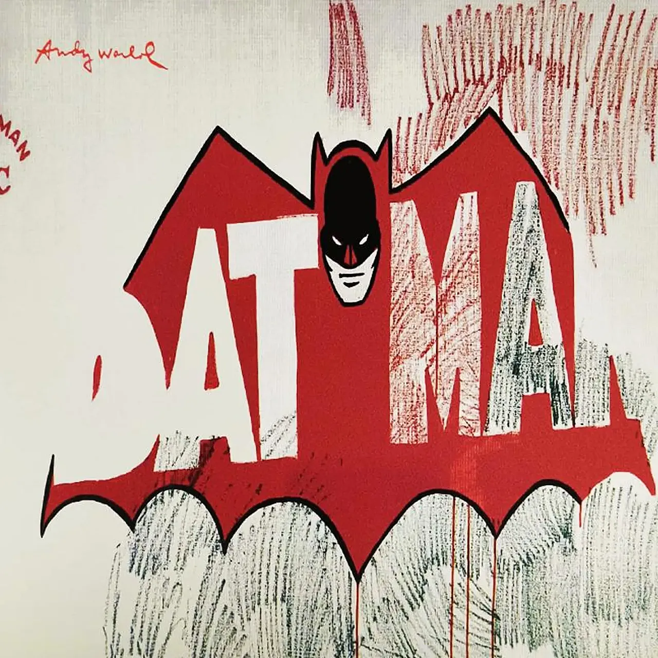 Andy Warhol, Batman, limited edition lithograph by CMOA, 1980s 2