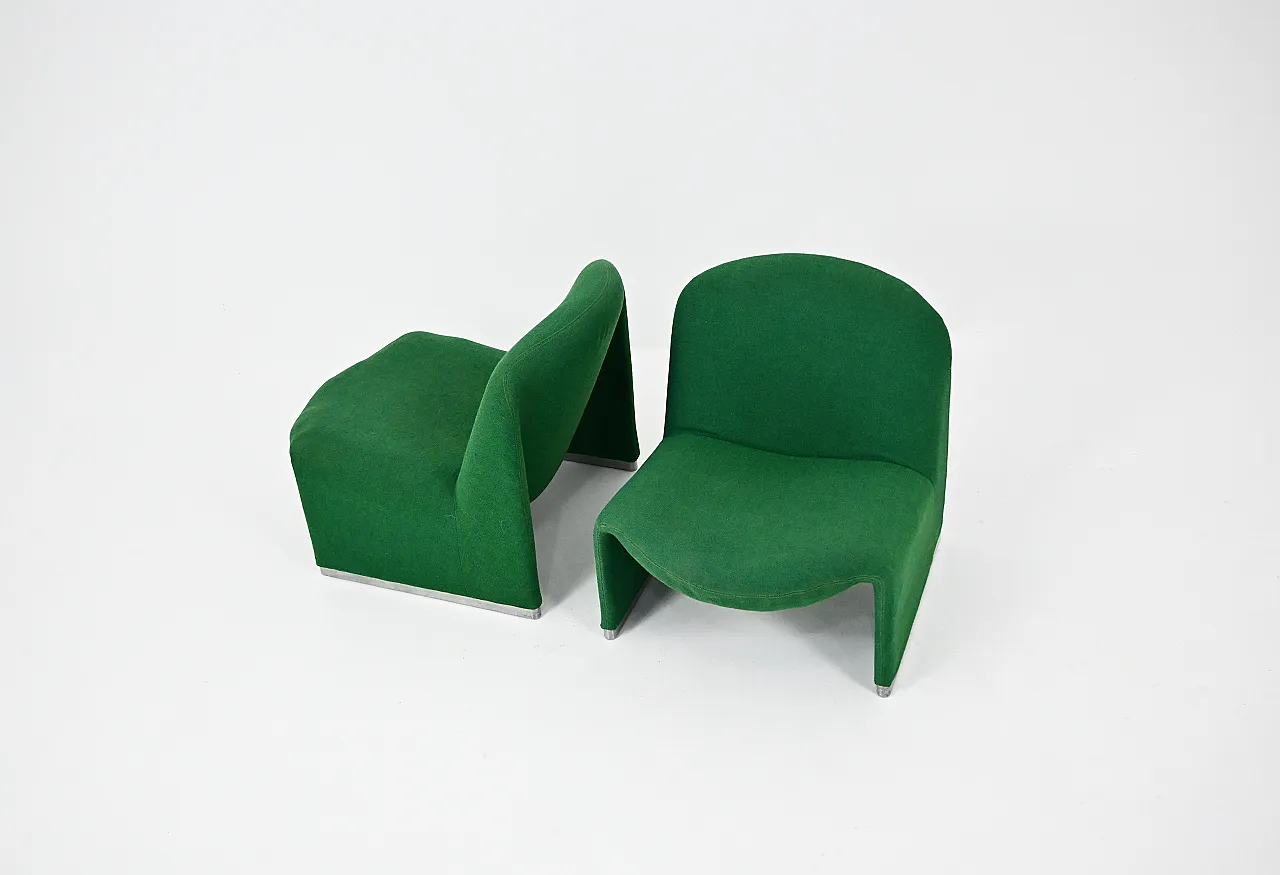 Pair of  Alky Chairs by Giancarlo Piretti for Anonima Castelli, 1970s 2