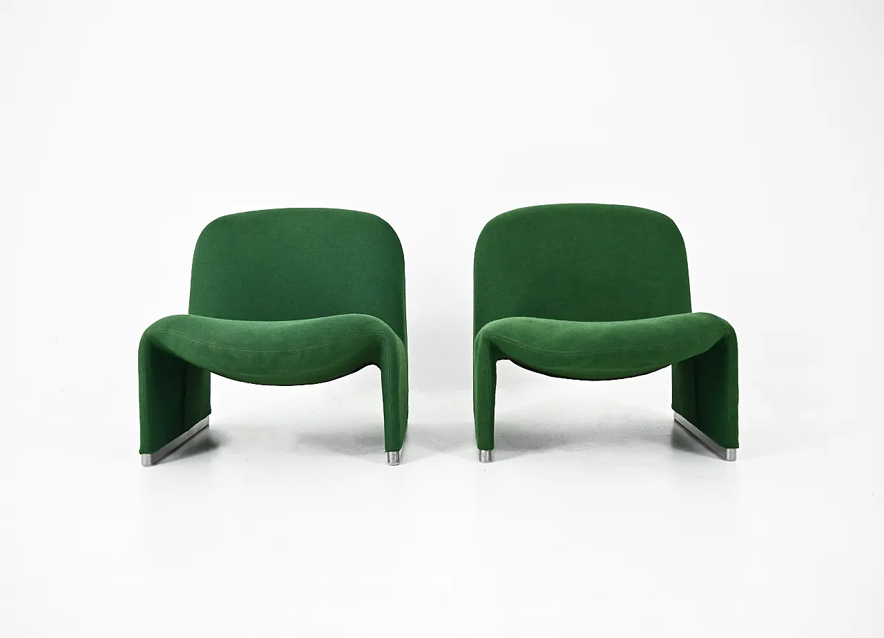Pair of  Alky Chairs by Giancarlo Piretti for Anonima Castelli, 1970s 3