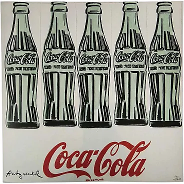 Andy Warhol, Coca Cola, limited edition Lithograph, 1980s