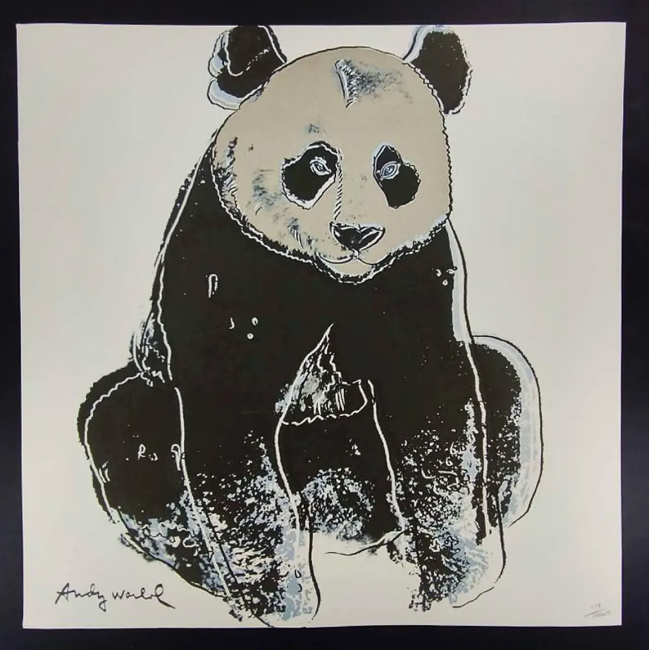 Andy Warhol, Panda, limited edition lithograph, 1980s 1