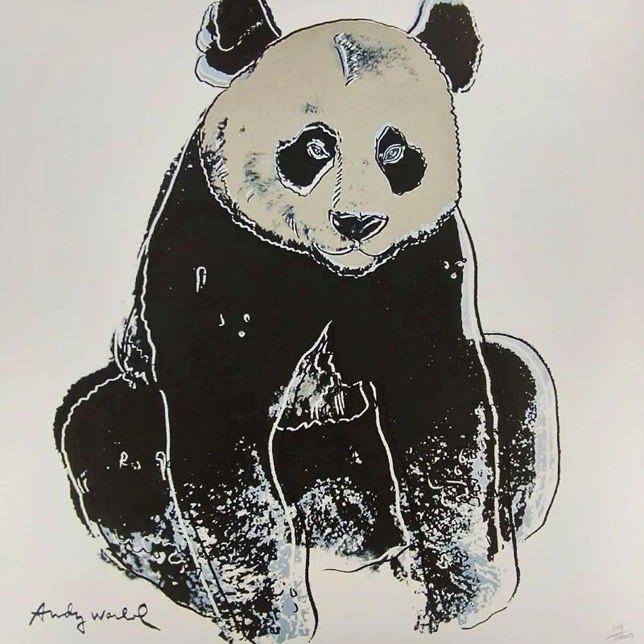 Andy Warhol, Panda, limited edition lithograph, 1980s 2