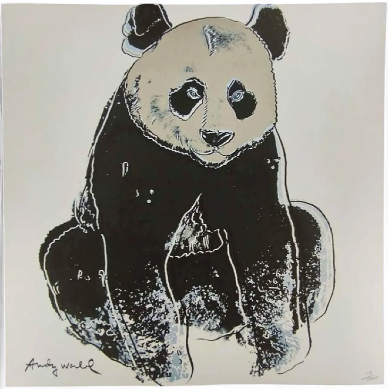 Andy Warhol, Panda, limited edition lithograph, 1980s 5