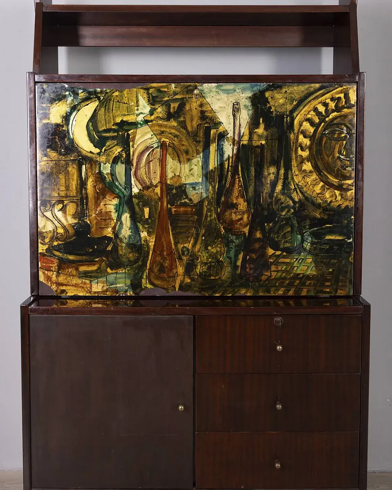 Credenza in legno di Umberto Mascagni, anni '50 4