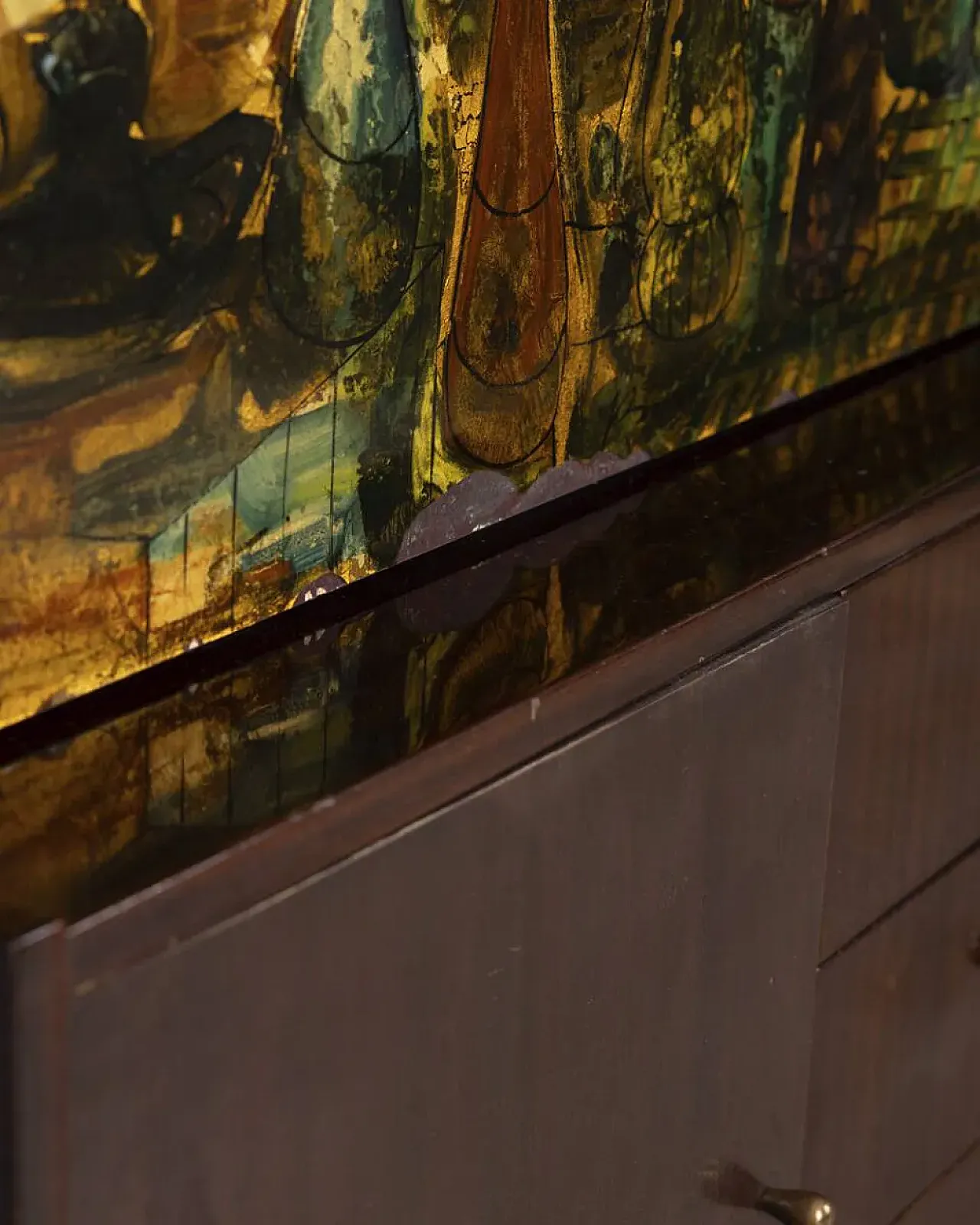 Credenza in legno di Umberto Mascagni, anni '50 18