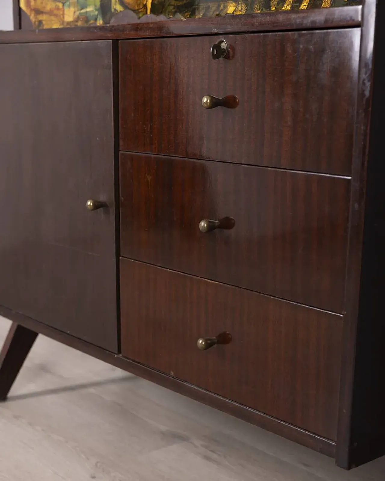 Credenza in legno di Umberto Mascagni, anni '50 20