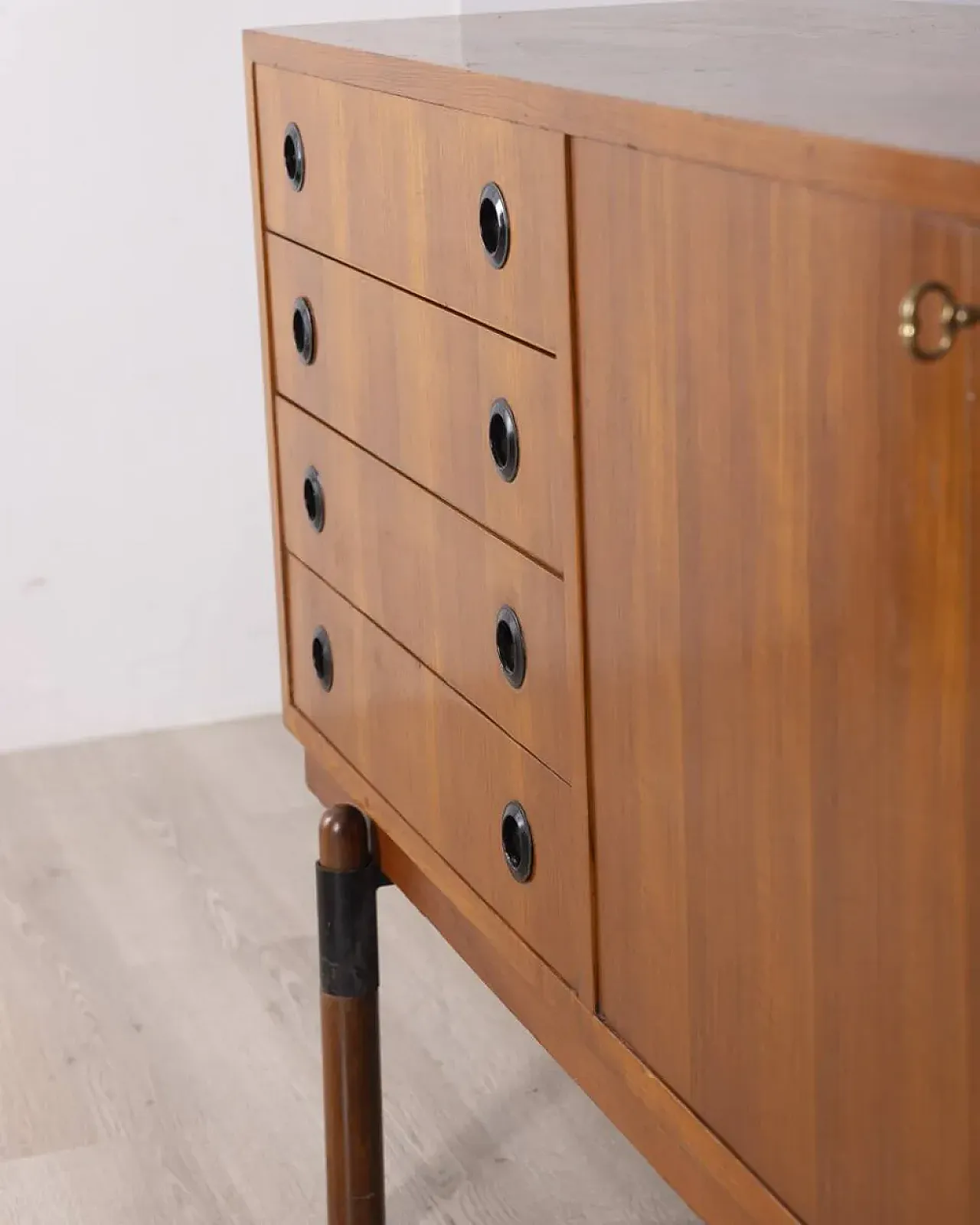 Credenza in legno di teak, anni '60 5