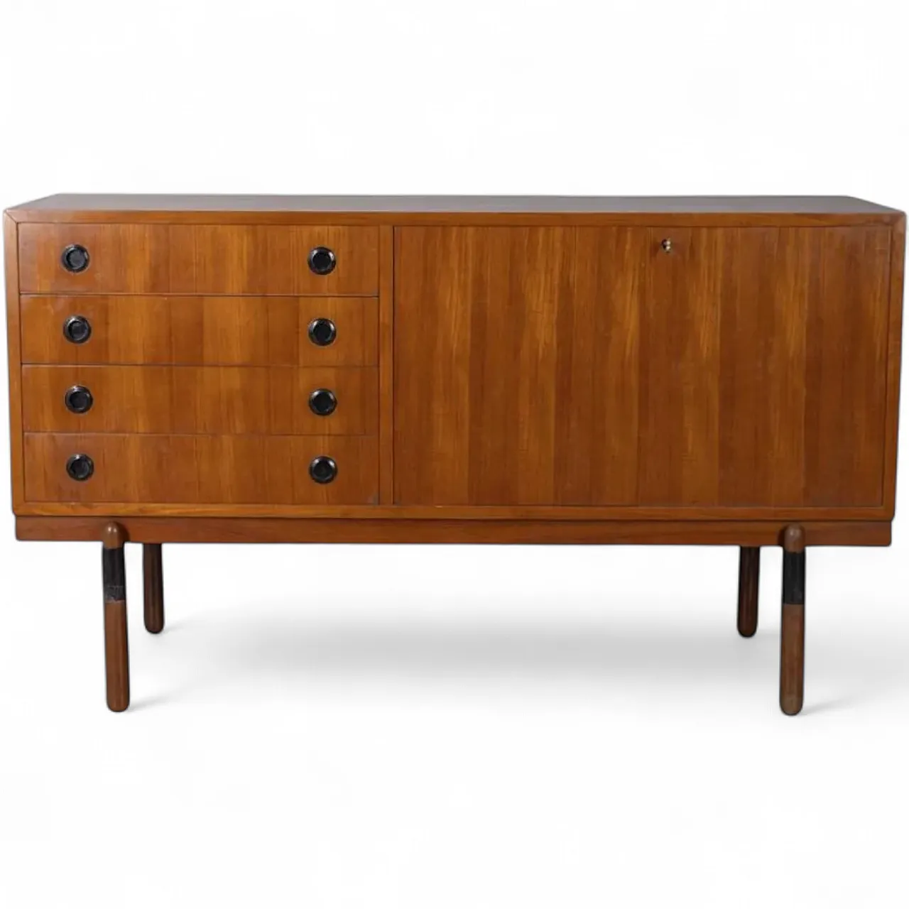 Credenza in legno di teak, anni '60 18