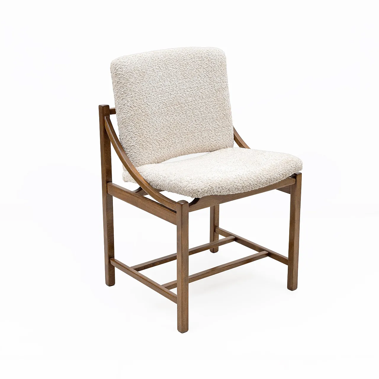 5 Vittorio Rossi dining chairs for Lorenzon, 1960s 3