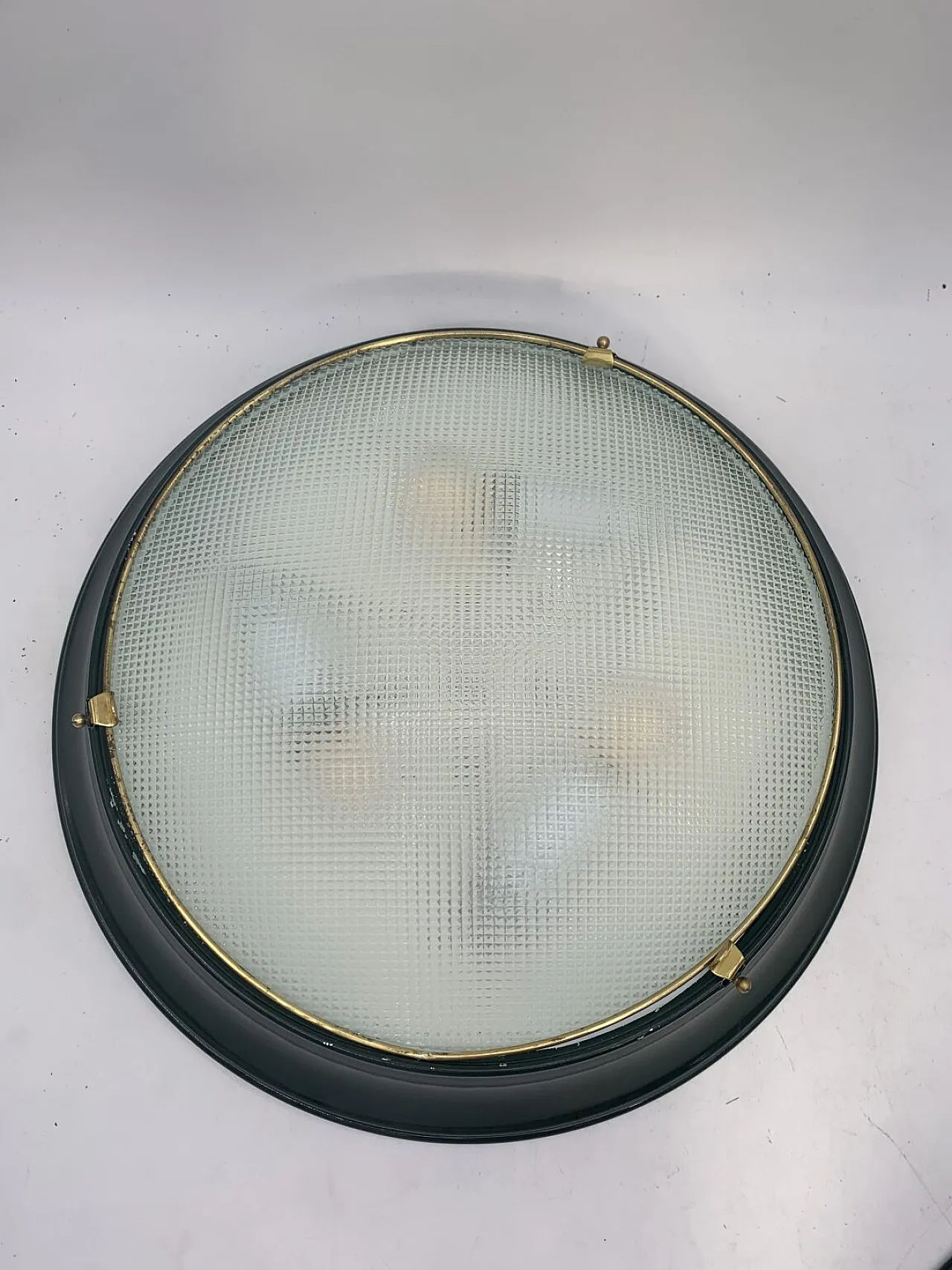 Pair of sconces attributed to Fontana Arte, 1960s 3