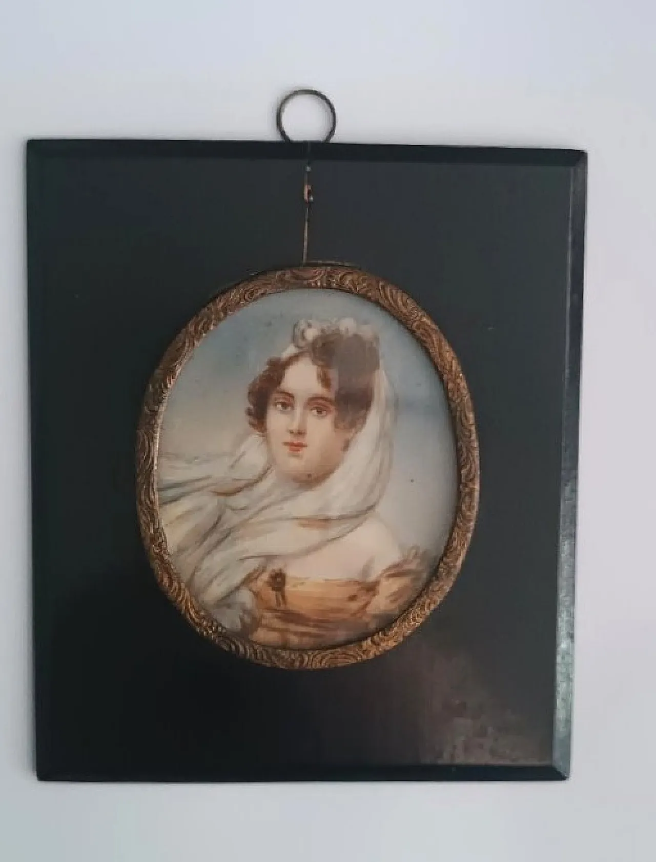 Portrait of a Lady, miniature, 19th century 2