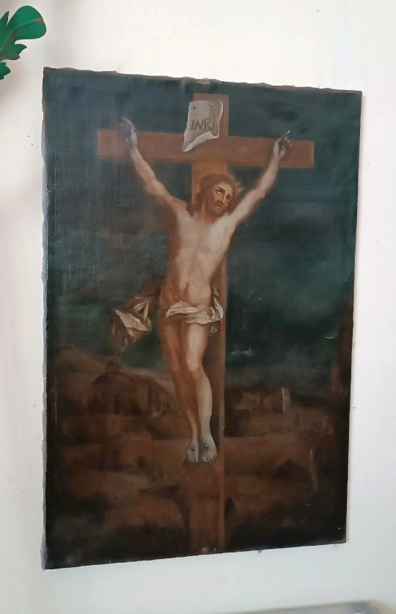 Crucifixion of Jesus, oil on canvas, 18th century 1