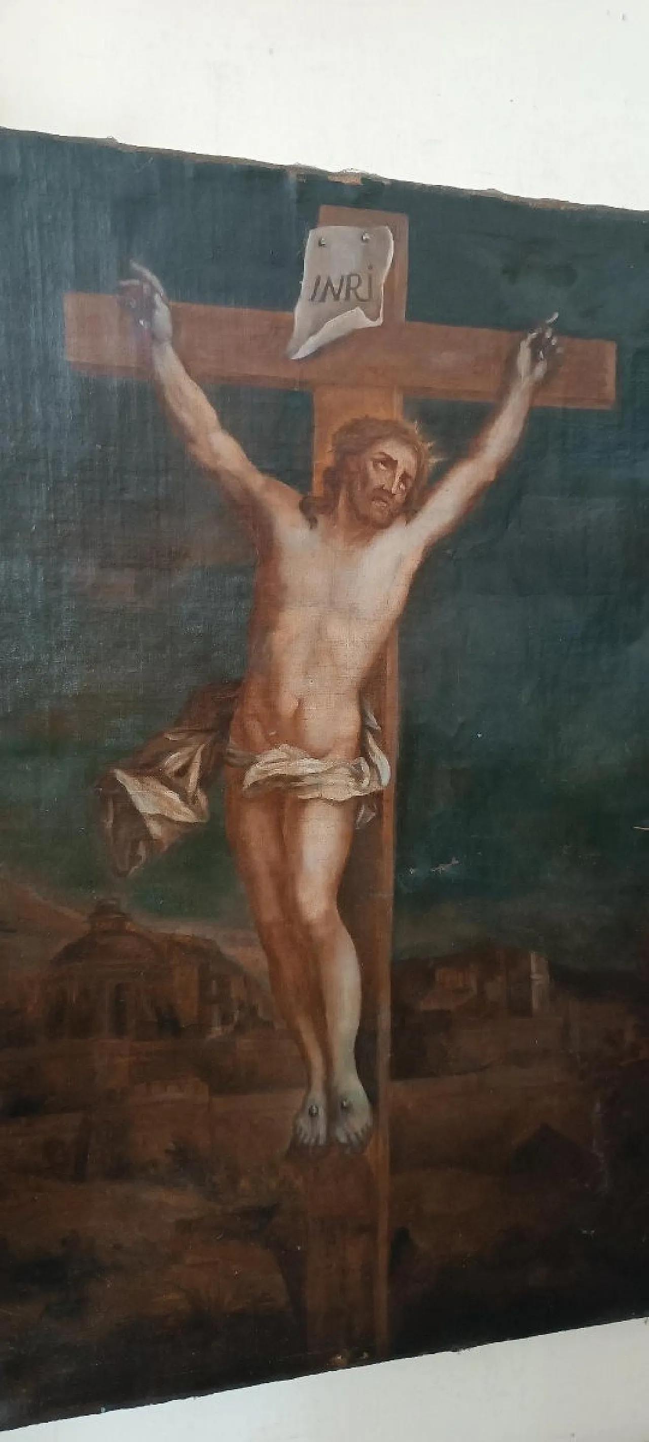 Crucifixion of Jesus, oil on canvas, 18th century 2