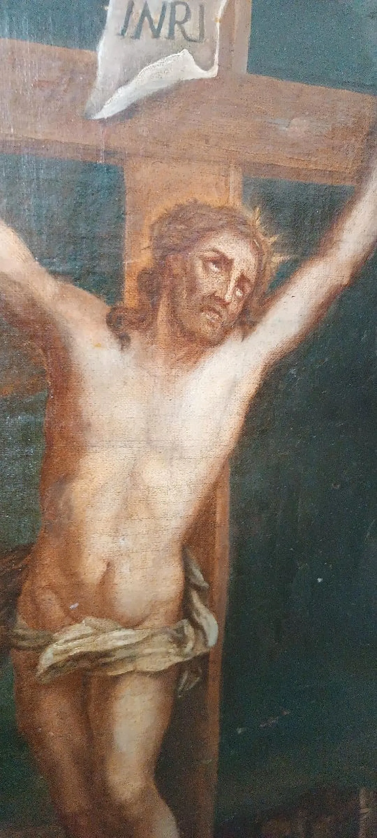 Crucifixion of Jesus, oil on canvas, 18th century 4