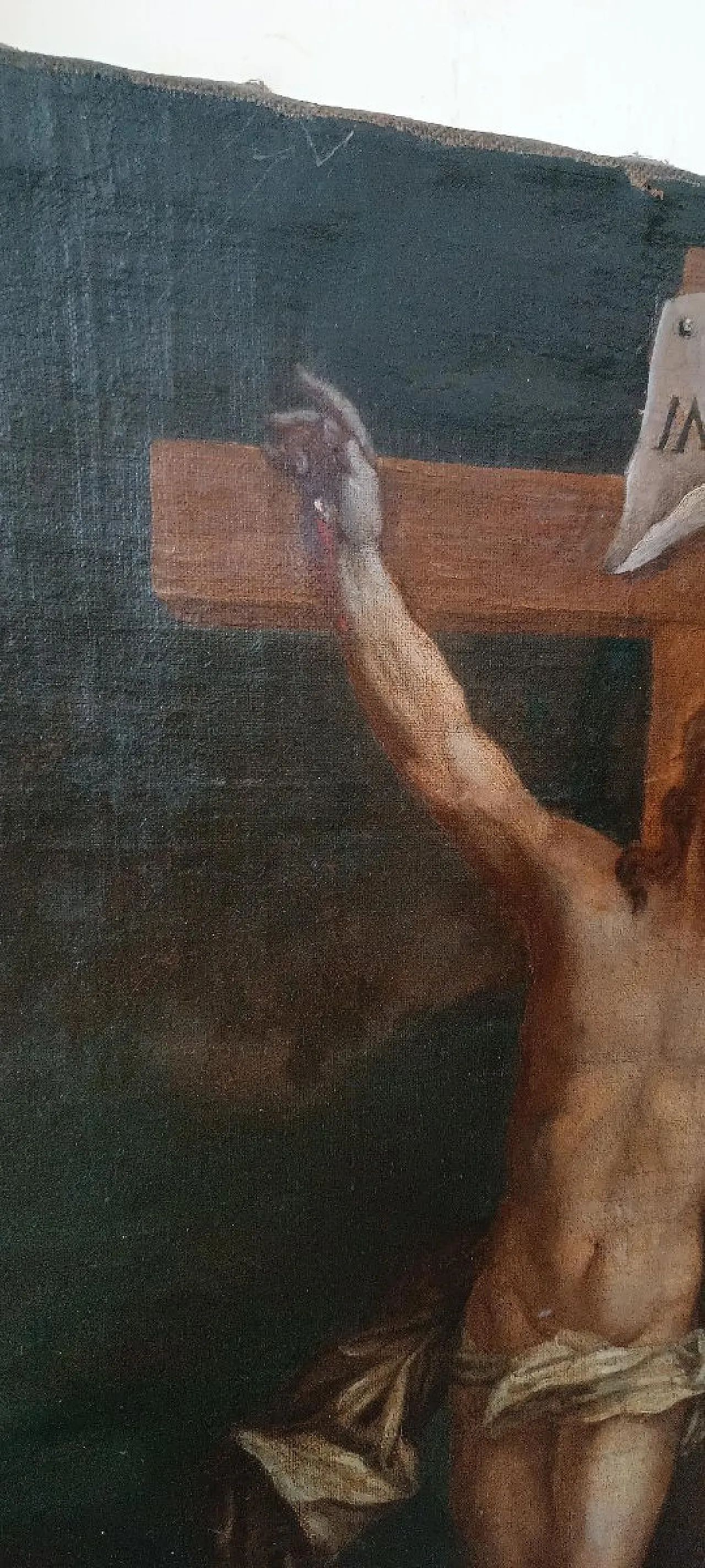 Crucifixion of Jesus, oil on canvas, 18th century 5