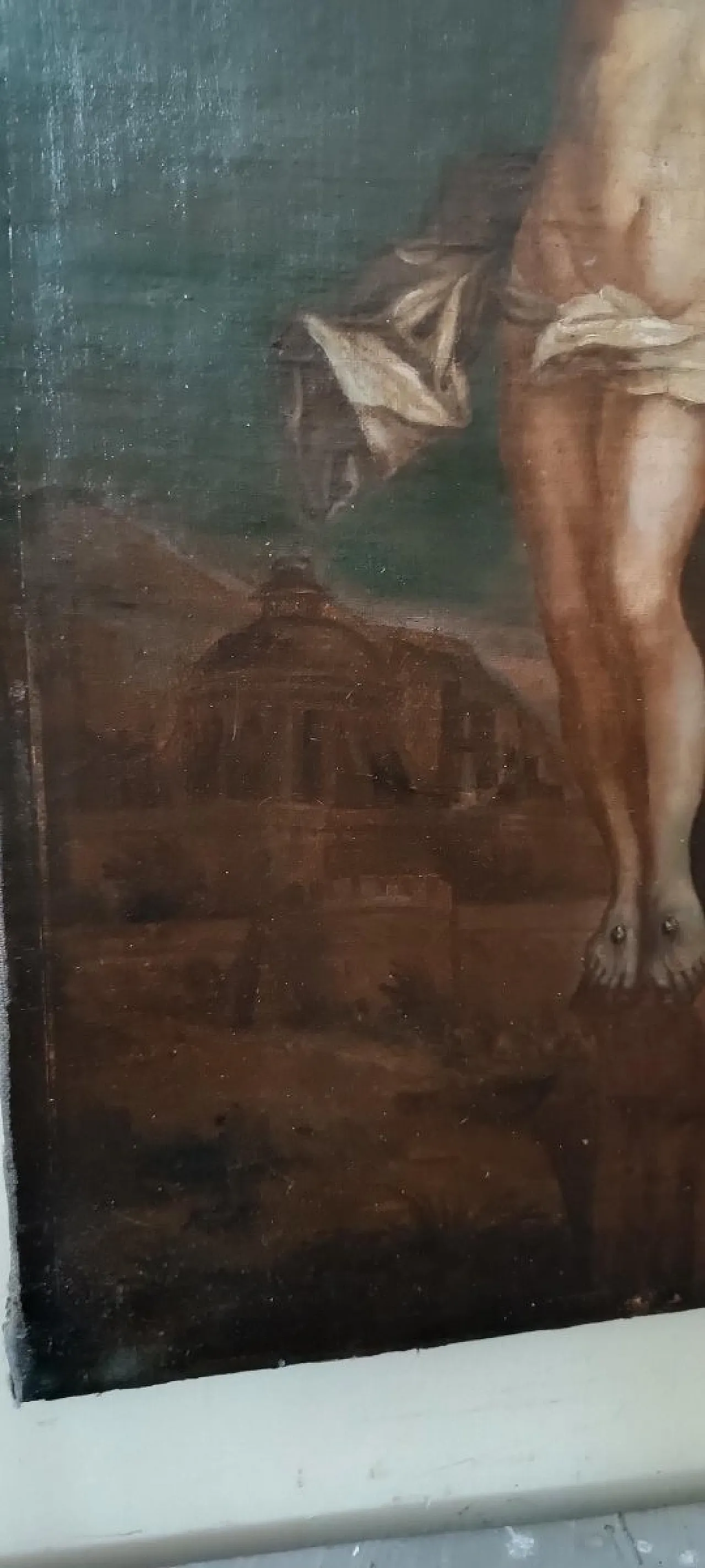 Crucifixion of Jesus, oil on canvas, 18th century 8