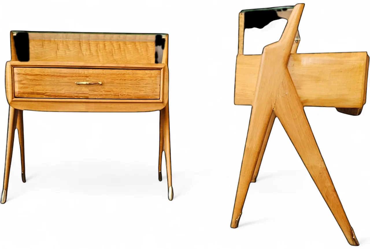 Pair of nightstands by Ico e Luisa Parisi, 1950s 16