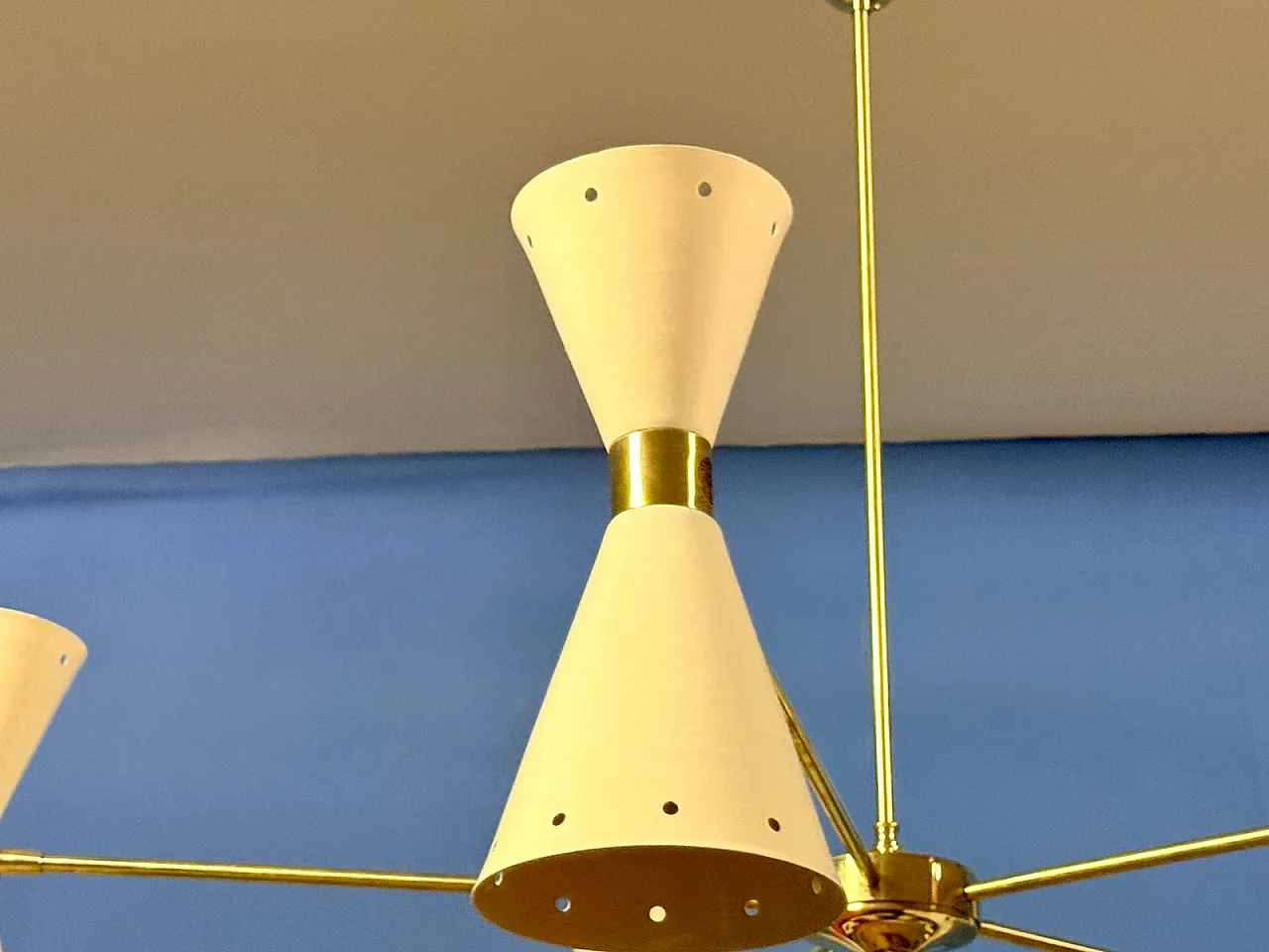 Diablo pendant light from Stilnovo, 1950s 2