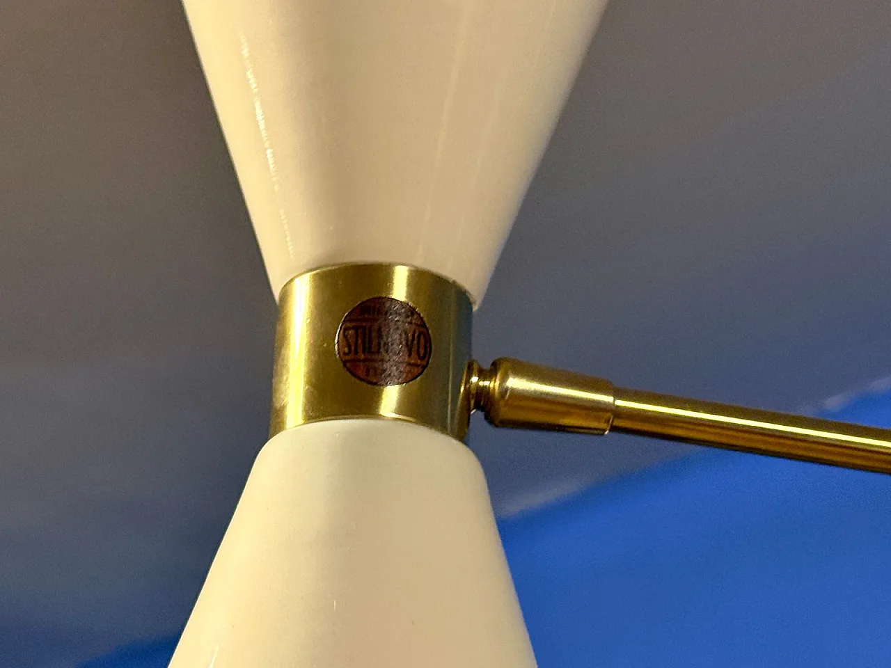 Diablo pendant light from Stilnovo, 1950s 3