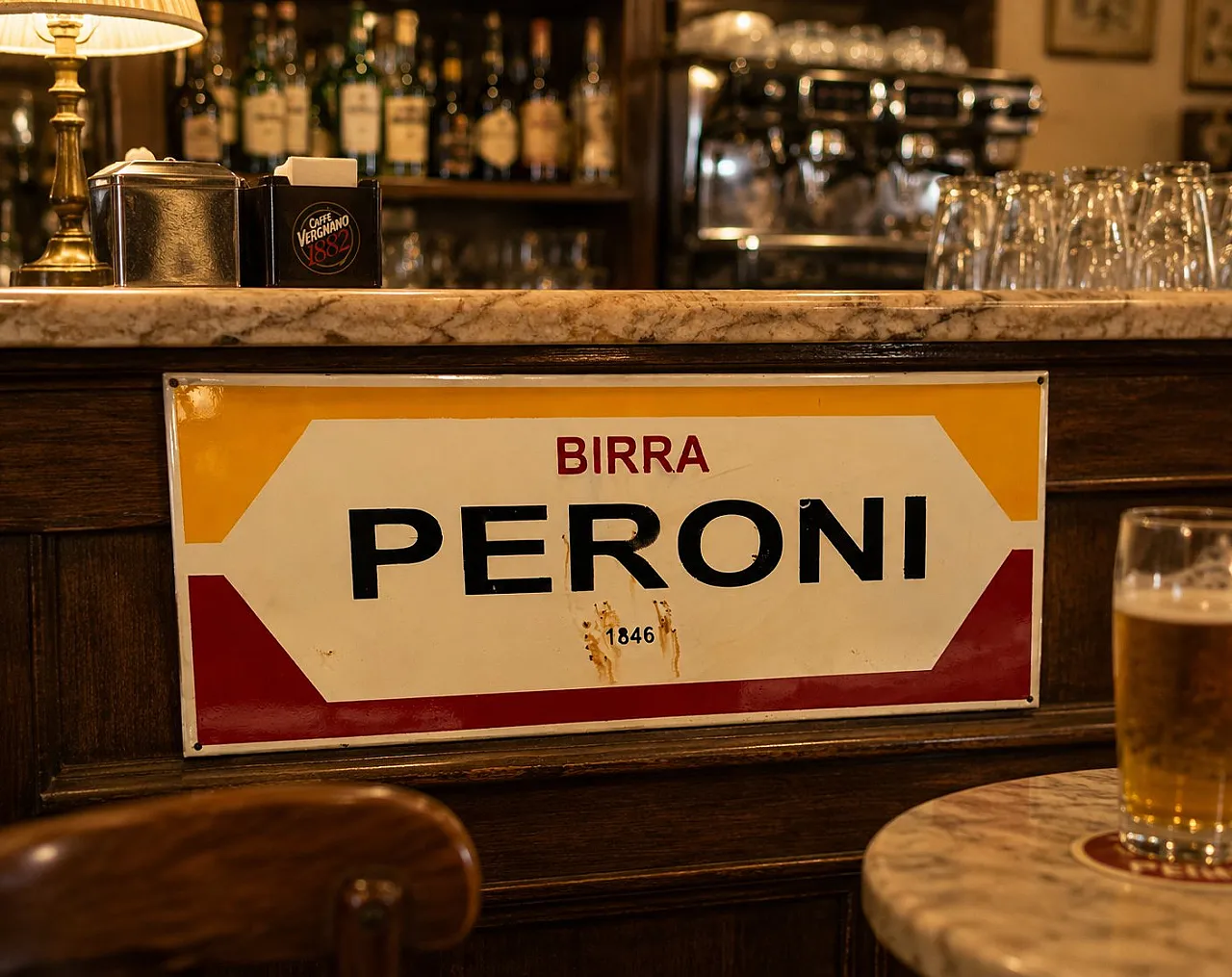 Insegna della birra Peroni, anni '60 1