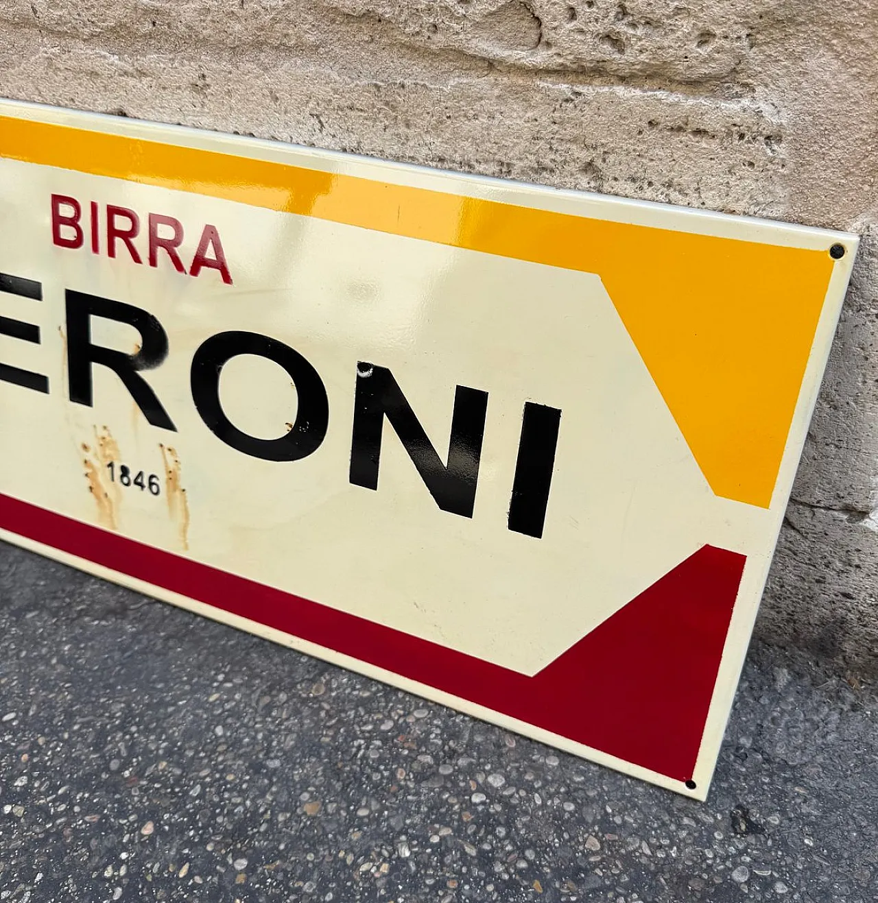 Insegna della birra Peroni, anni '60 8